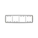 Thermostable frame for 4 elements aluminium Simon 31