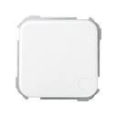 Neutral push-button switch 10AX 250V~ with housing for pictogram and fast terminal connection system white Simon 31