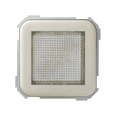 Signal light with E10 miniature screw champagne and diffuser cover non-coloured Simon 31