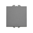 Neutral push-button switch 10A 230V~ with fast terminal connection system titanium Simon 270