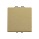2-way push-button switch 10AX 230V~ with fast terminal connection system gold Simon 270
