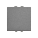 2-way push-button switch 10AX 230V~ with fast terminal connection system titanium Simon 270