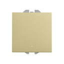2-way switch 10AX 230V~ with built-in light and fast terminal connection system bronze Simon 270