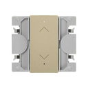Simon iO blinds switch with slender rocker 700 VA champagne Simon 270