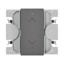 Simon iO blinds switch with slender rocker 700 VA titanium Simon 270