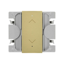 Simon iO blinds switch with slender rocker 700 VA bronze Simon 270