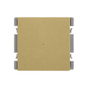 Simon iO 2-way master switch 230V~ with screw terminal connection system gold Simon 270