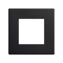 Frame for 1 element matt black Simon 270