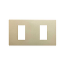Minimal aesthetic frame for 2 elements champagne Simon 270