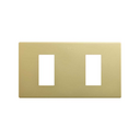 Minimal aesthetic frame for 2 elements bronze Simon 270