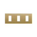 Minimal aesthetic frame for 3 elements gold Simon 270