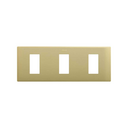 Minimal aesthetic frame for 3 elements bronze Simon 270