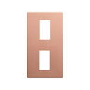 Minimal aesthetic vertical frame for 2 elements copper Simon 270