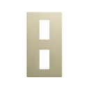 Minimal aesthetic vertical frame for 2 elements champagne Simon 270