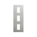 Minimal aesthetic vertical frame for 3 elements aluminium Simon 270