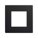 Frame for IP44 mechanisms for 1 element matt black Simon 270