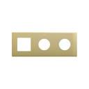 Frame composed of 1 element and 2 minimal aesthetics for CLEAN Schuko socket outlet bronze Simon 270