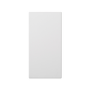 Plaque aveugle pour 1 module double blanche Simon 500 Cima