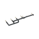 Electrical linker for 2 double socket outlets for installing in wall boxes and metal enclosure Simon 500 Cima
