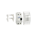 RCCB 30 mA for 2 elements with trim plate white Simon 500 Cima