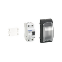 RCCB 30 mA for 2 elements with trim plate for installation in floor boxes graphite Simon 500 Cima