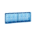 Flush-mount wall box for 6 double elements Simon 500 Cima