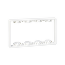 Depth expander 4 double elements for surface mount or flush-mount wall box white Simon 500 Cima