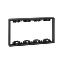 Depth expander 4 double elements for surface or flush-mount wall box graphite Simon 500 Cima