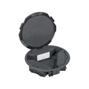 Shallow floor box kit for raised or concrete floor 6 elements with 2 double sockets and 2 plates 1 RJ45 grey Simon 500 Cima