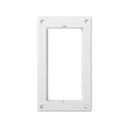 Framework for 2 elements in adjustable floor box white Simon 500 Cima
