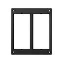 Framework for 4 elements in adjustable floor box graphite Simon 500 Cima