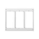 Framework for 6 elements in adjustable floor box white Simon 500 Cima