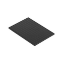 Flush-mount trim cover for adjustable floor box or service cover 4 elements graphite Simon 500 Cima