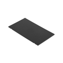 Flush-mount trim cover for adjustable floor box or service cover 12 elements graphite Simon 500 Cima