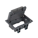 Service cover for 2 elements for installation in concrete or raised floor grey Simon 500 Cima