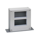 Metal mini tower with 2 heights and 1 side for 4 elements stainless steel Simon 500 Cima