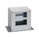 Metal mini tower with 2 heights and 2 sides for 4 elements per side stainless steel Simon 500 Cima