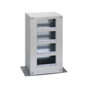 Metal mini tower with 4 heights and 2 sides for 8 elements per side stainless steel Simon 500 Cima