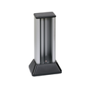 Aluminium mini column with 2 sides for 4 elements per side and trims graphite Simon 500 Cima