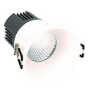 Downlight 703.21 Round Comfort 2700 K Wide Flood DALI White