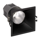 Downlight 703.22 Square Comfort 2700 K Spot DALI Black
