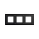Frame for 3 elements matt black Simon 270