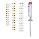 SET REGLETAS DE CONEXÃO DE 4, 6 E 10MM BRANCAS E TESTER BUSCAPOLO SIMON BRICO