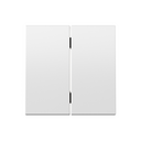 Double rocker for foldable mechanism white matte Simon 360
