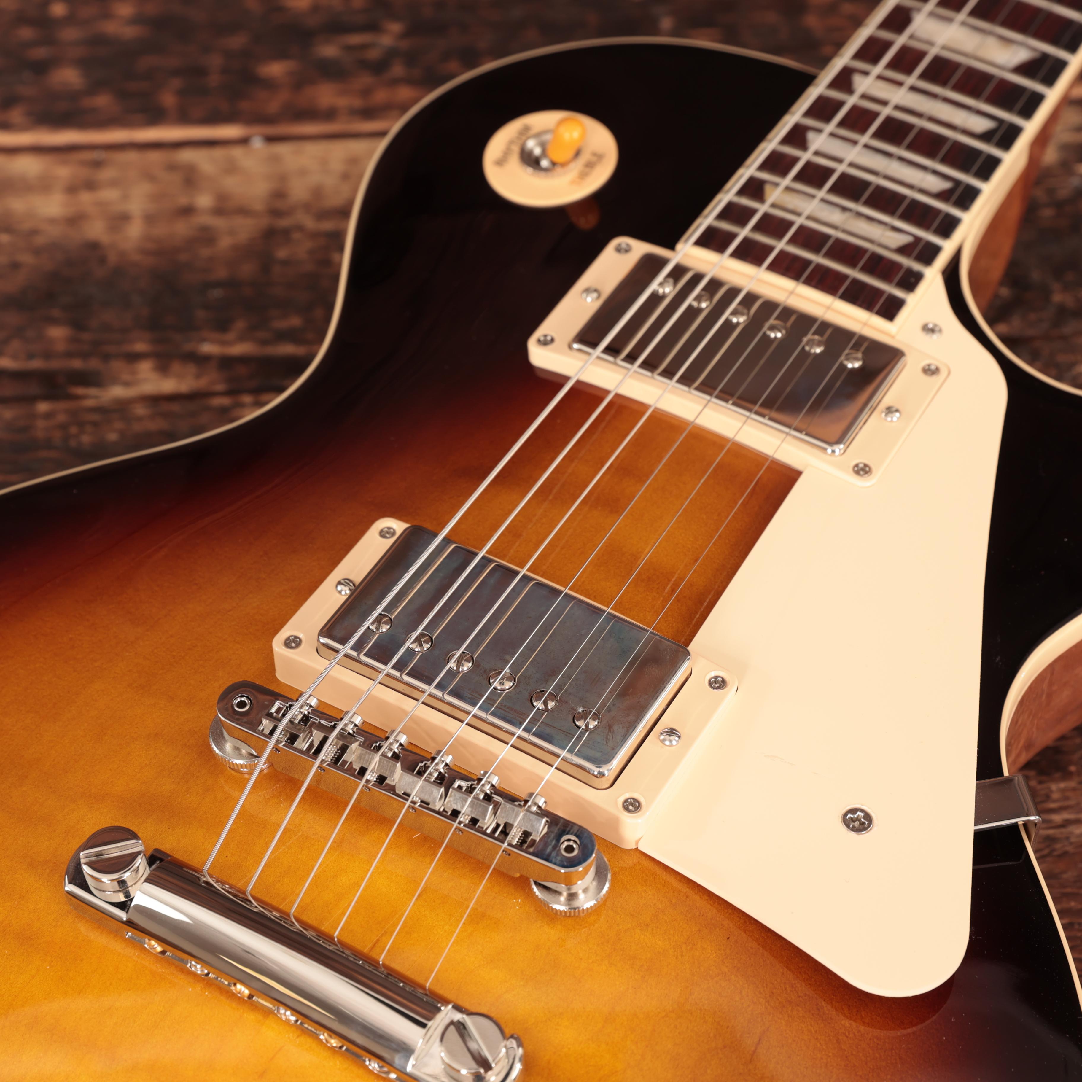 Guitare électrique Les Paul Standard 50s - Tobacco Burst - Modèle USA Gibson