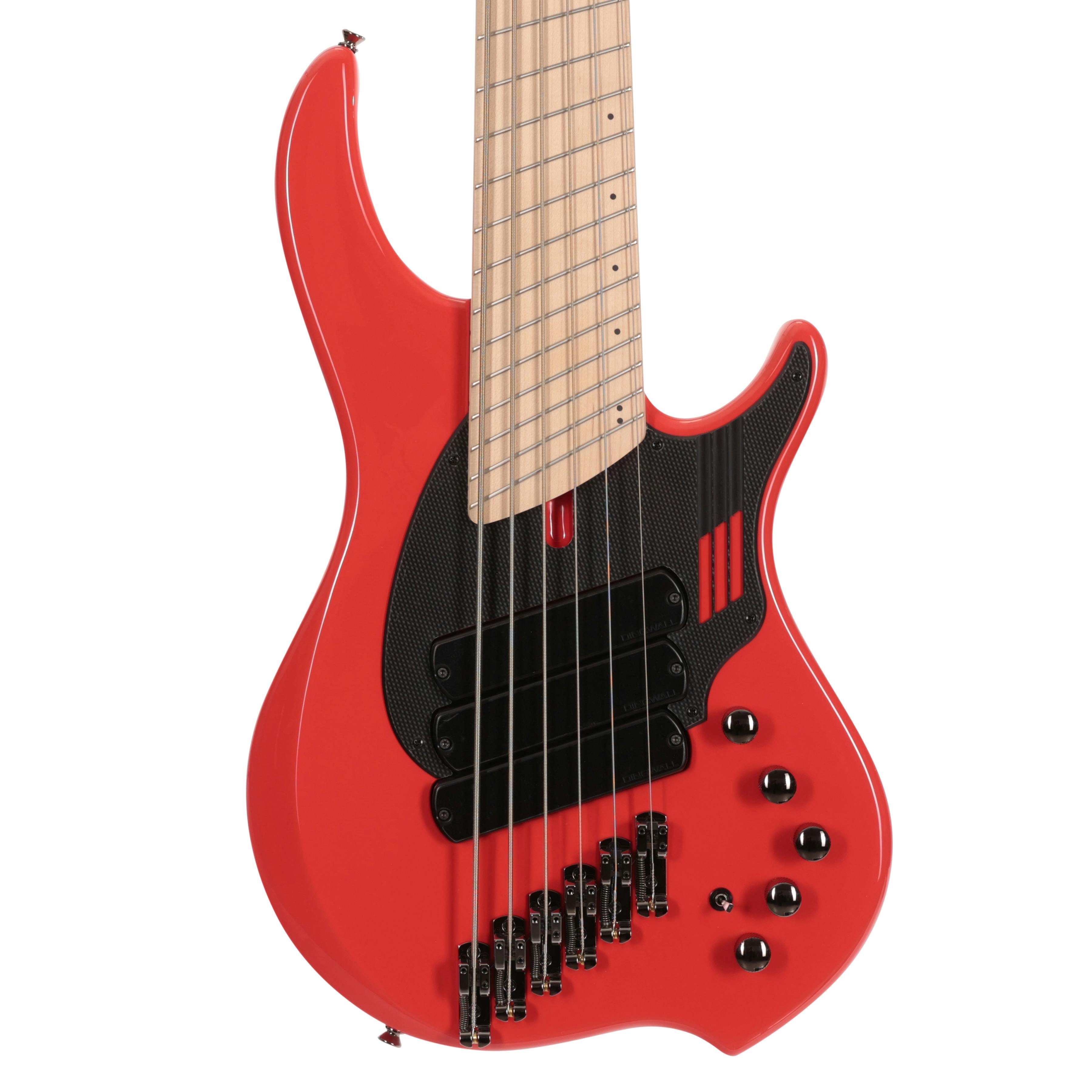 Dingwall NG-3 6-String Bass Guitar in Fiesta Red - Andertons Music Co.