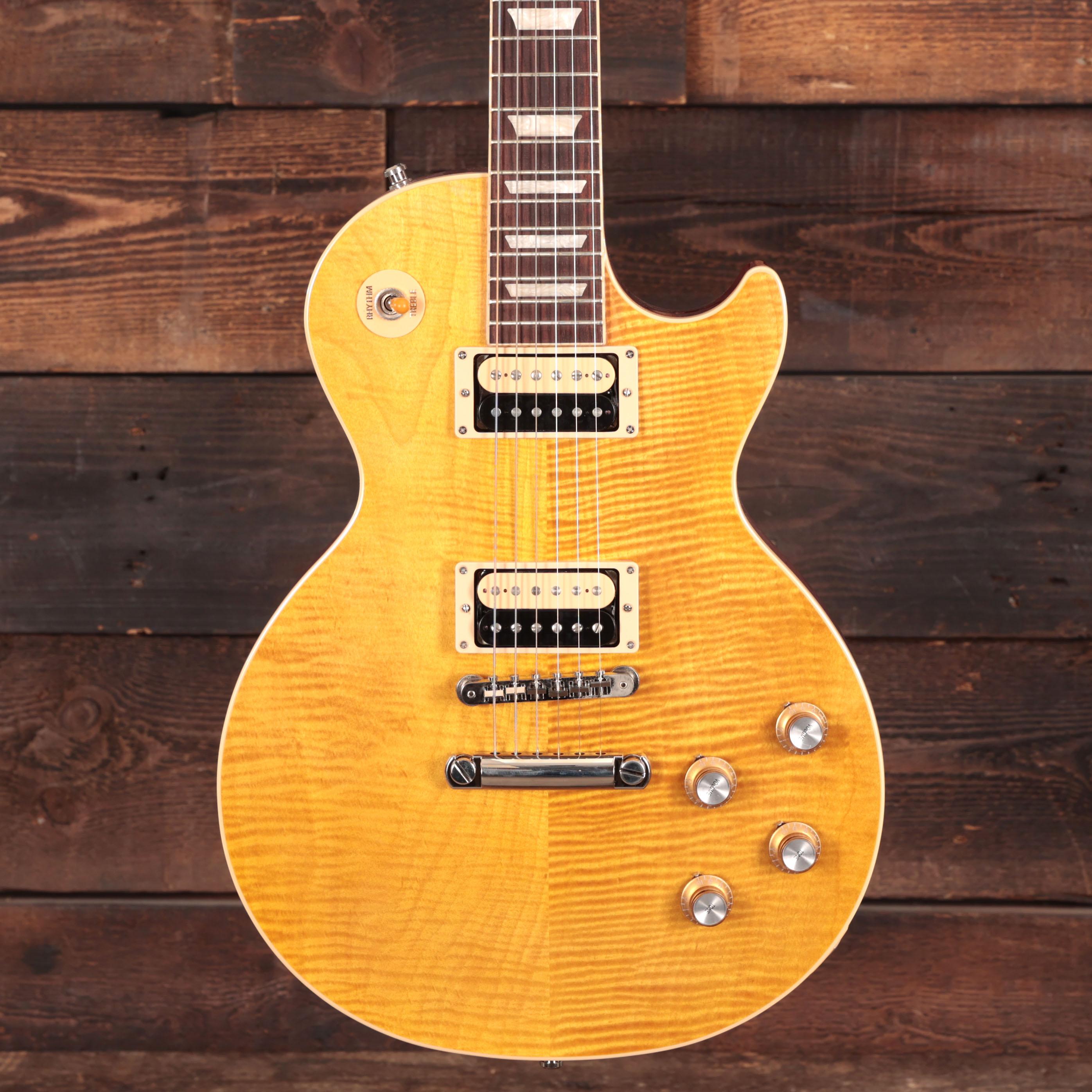 Gibson USA Slash Les Paul Standard in Appetite Amber - Andertons 