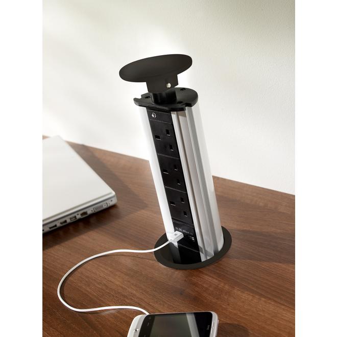 Push Up Socket Rack ***Sycamore, Pop up sockets, Pull-up socket, Black | PWS Distributors ...