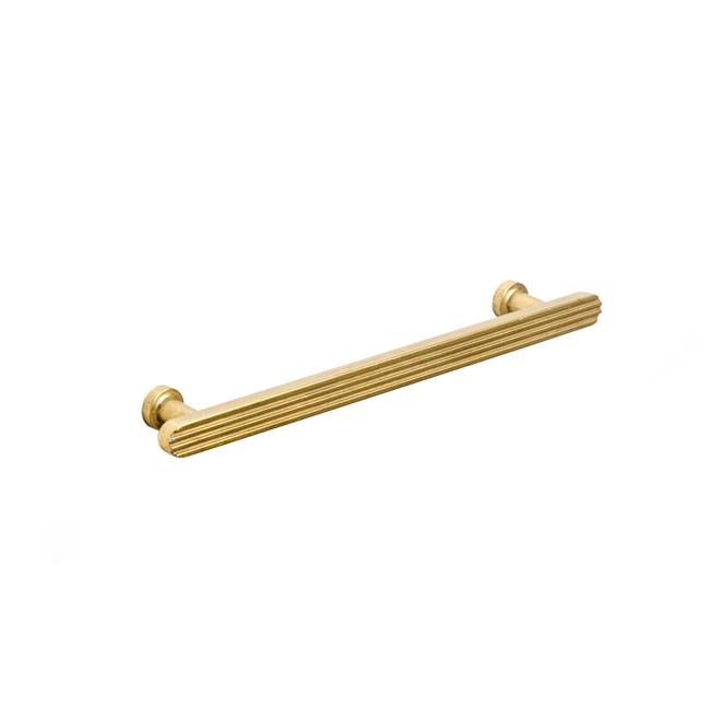 Henley Bar Handle 160mm Hole Centre Aged Brass PWS Distributors 