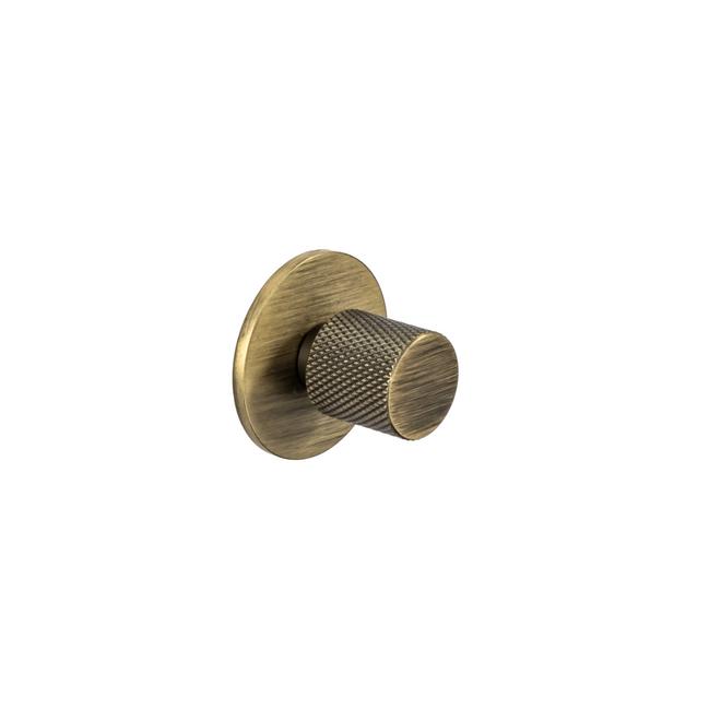 Knurled, Knob, Central hole centre